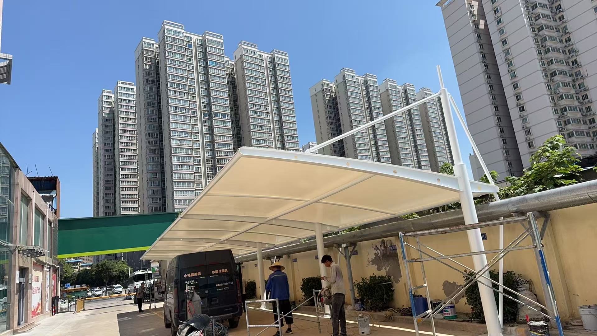 临沂充电桩车棚