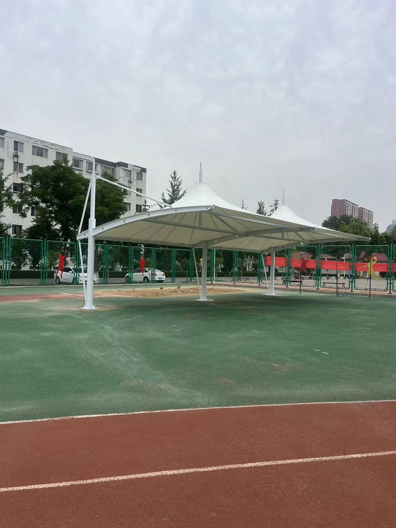 莆田膜结构车棚