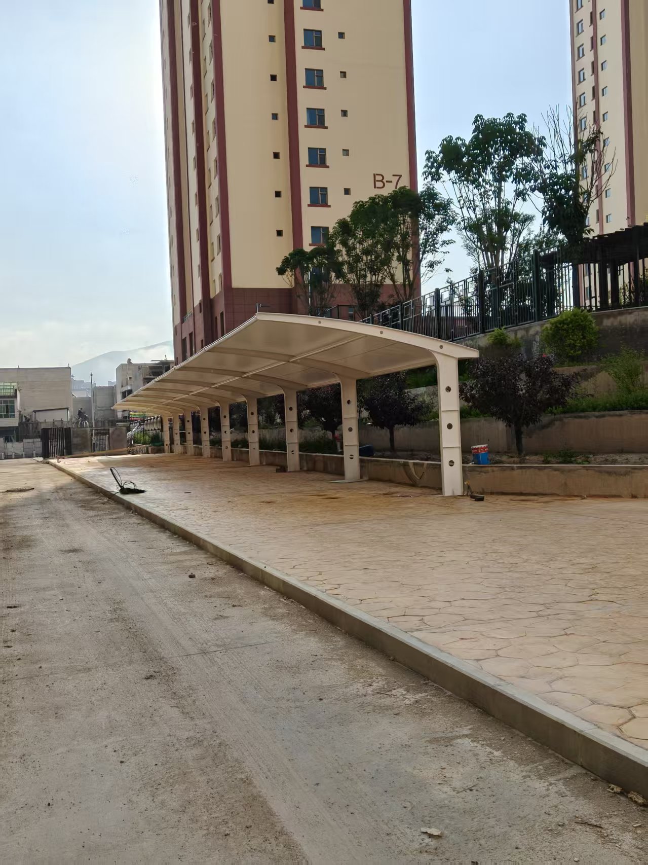 潜江电动车棚