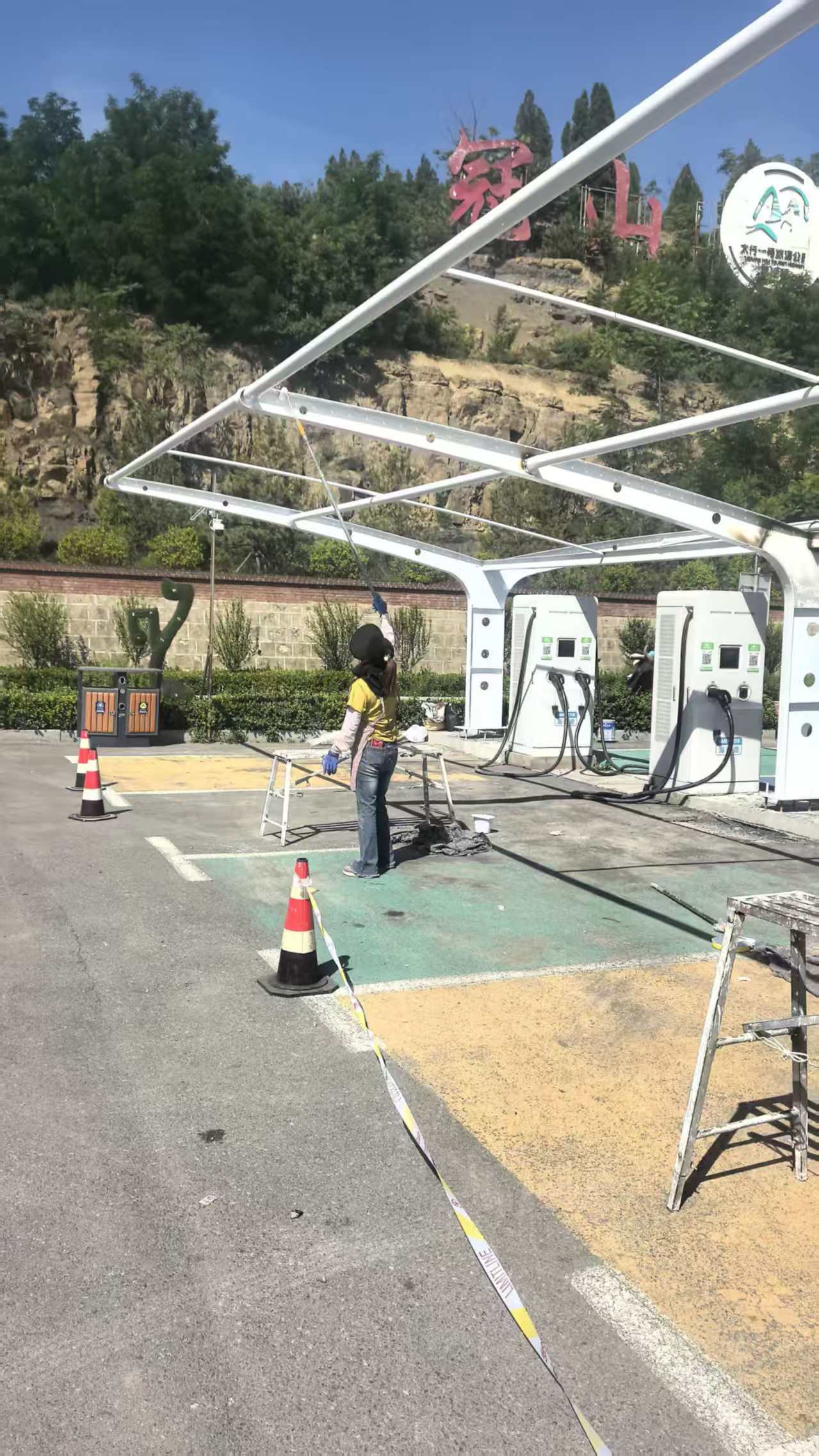 榆林膜结构车棚