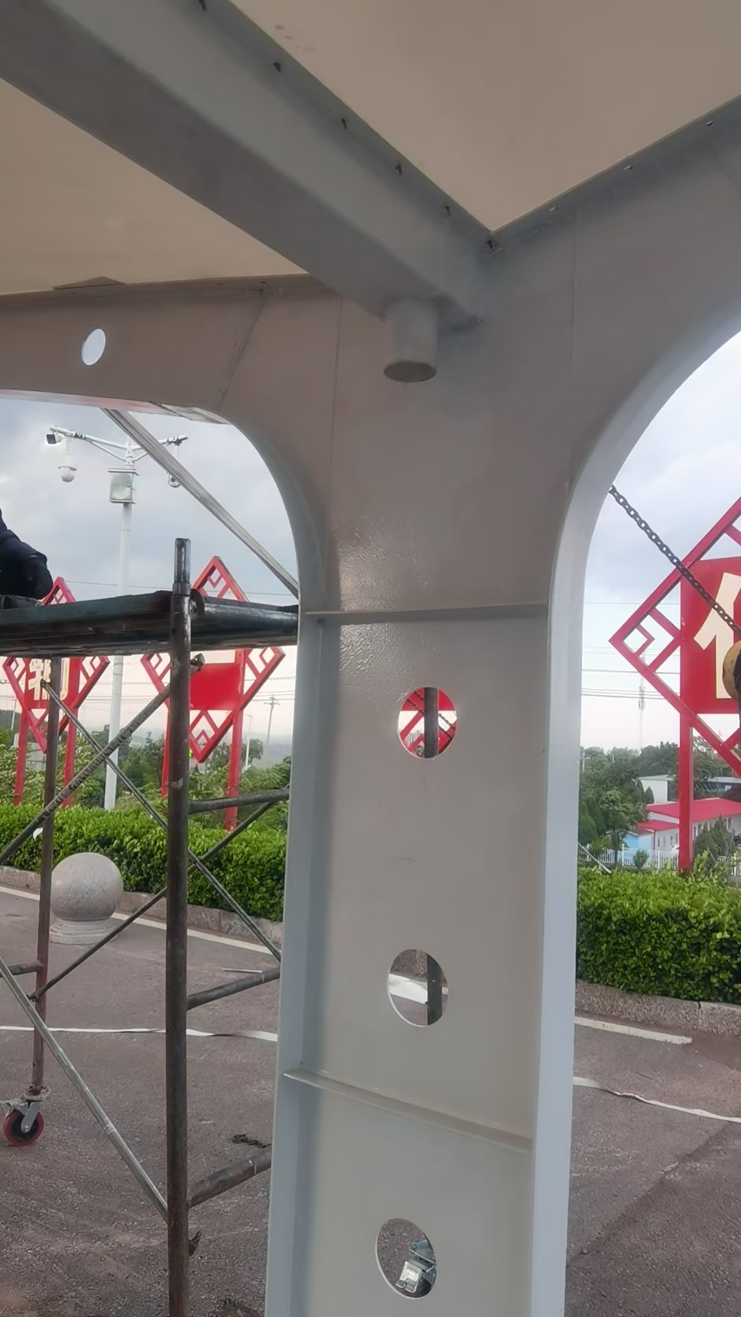 青浦膜结构车棚