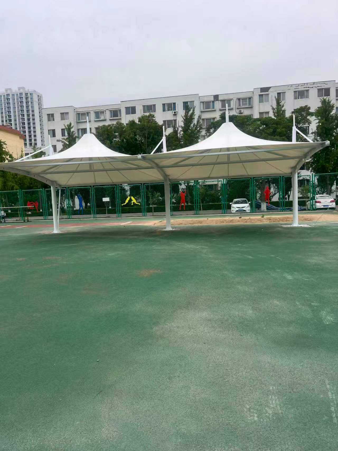 和平膜结构看台