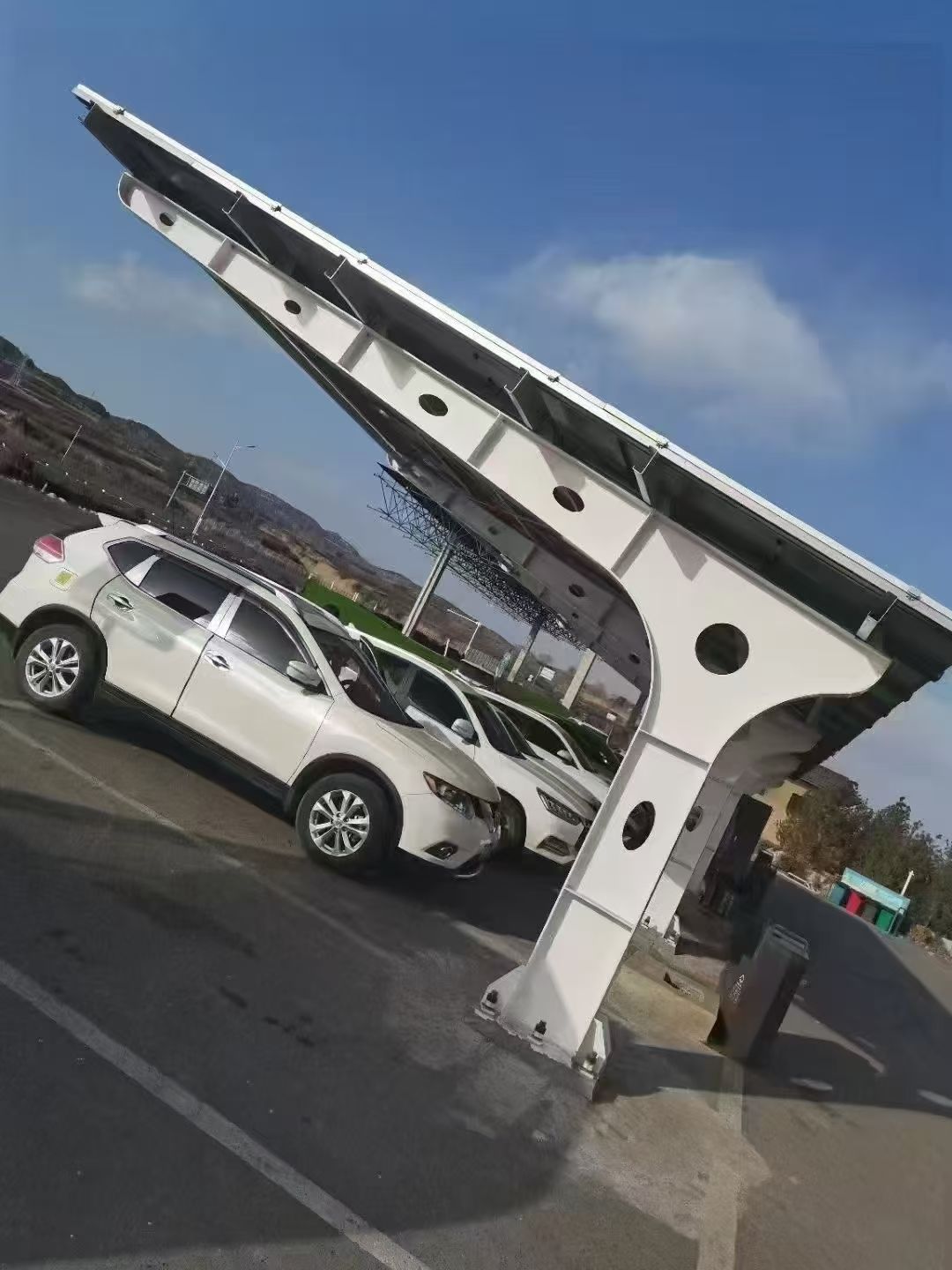 光伏双位车棚